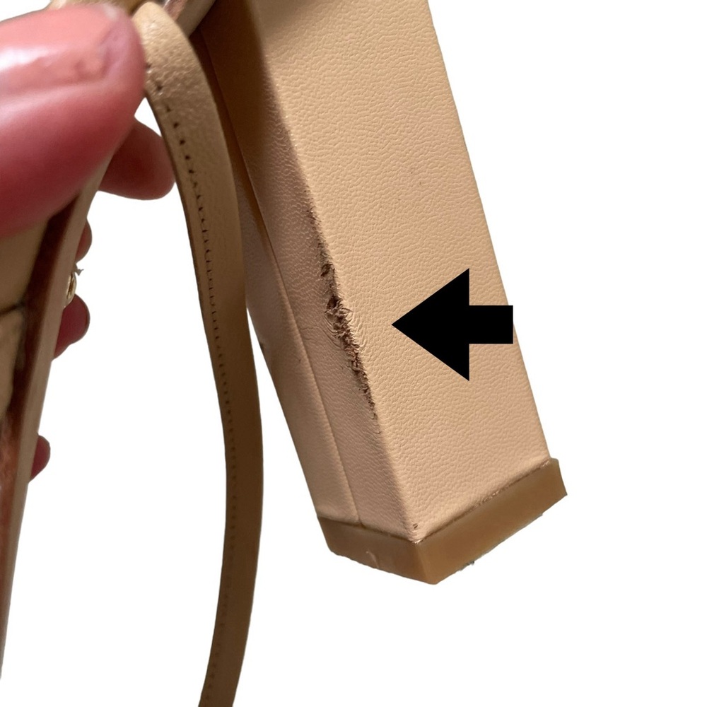 Revolve Raye Anthea Nude Heel Sandals - Picture 8 of 11